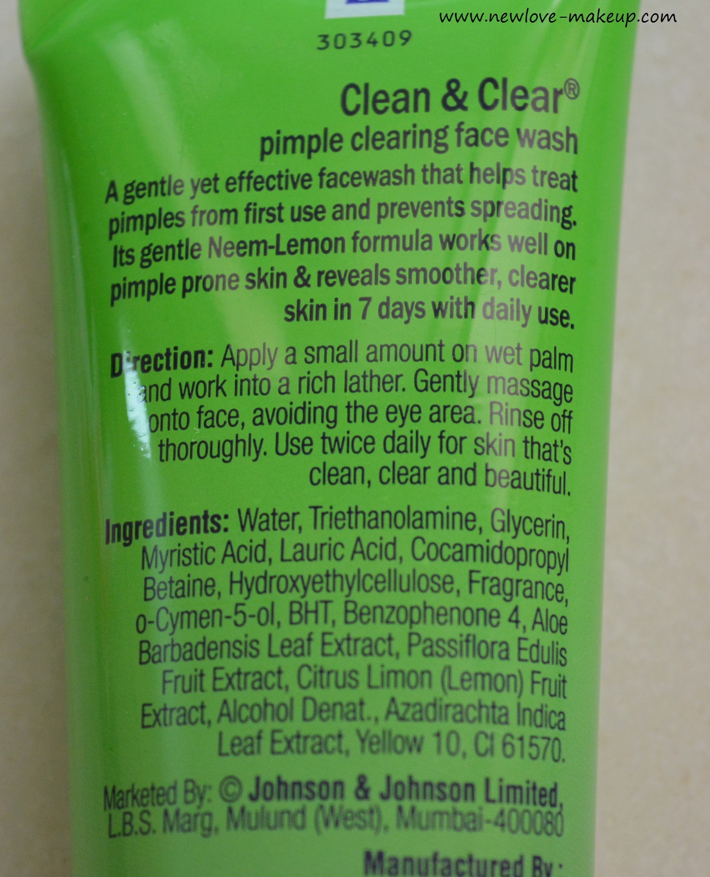 Clean & Clear Pimple Clearing Face Wash Review #breakupwithpimples