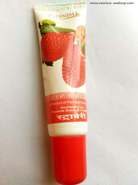 Patanjali Strawberry Lip Balm Review, Indian Beauty Blog