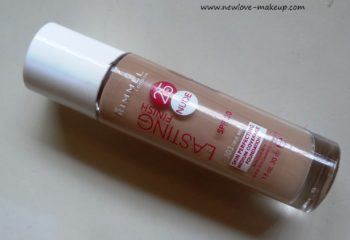 Rimmel London Lasting Finish 25H Nude Foundation Review, Indian Makeup Blog