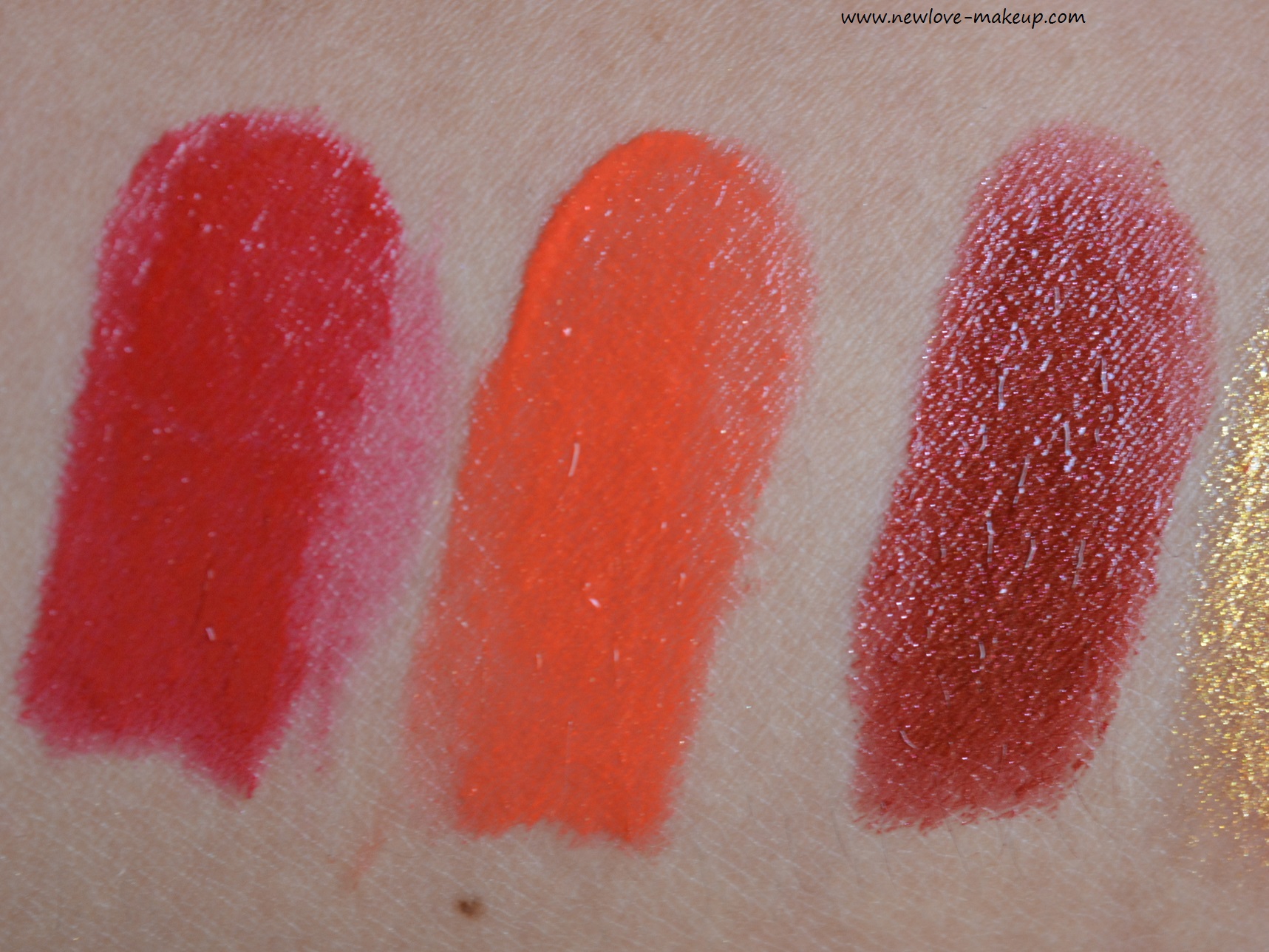 L'Oreal Paris #BoldInGold Collection Review, Swatches